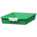 Storsystem Bin, Tray, Tote, Green, High Impact Polystyrene, 12.25 in W, 3 in H CE1950PG3